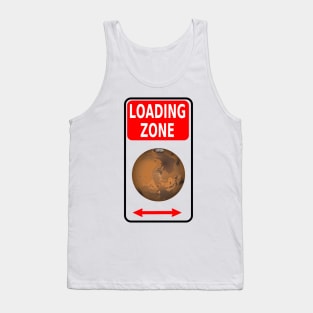 Colonize Mars Landing Zone Tank Top